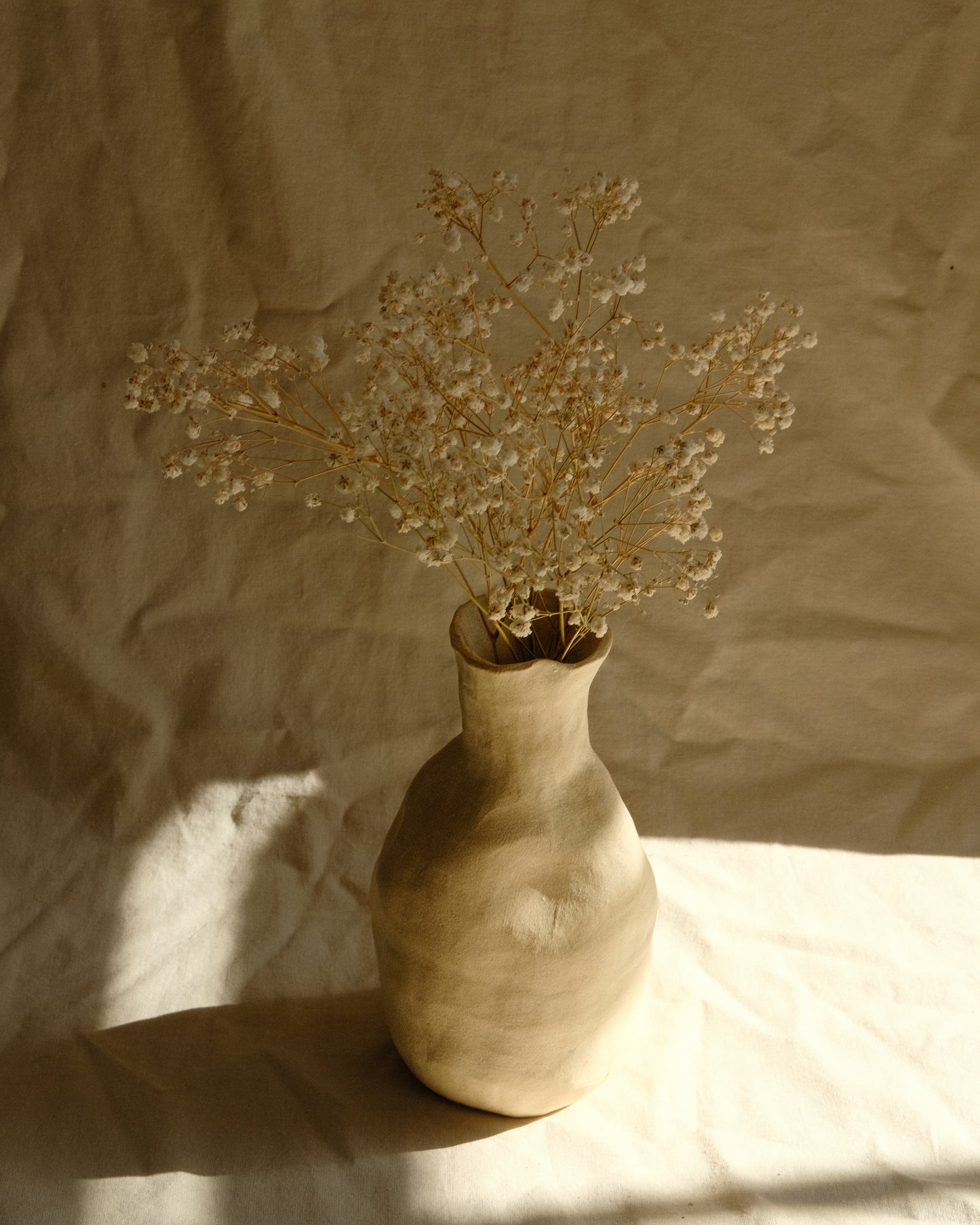 Stone Bulb Vase