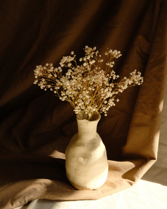 Stone Bulb Vase